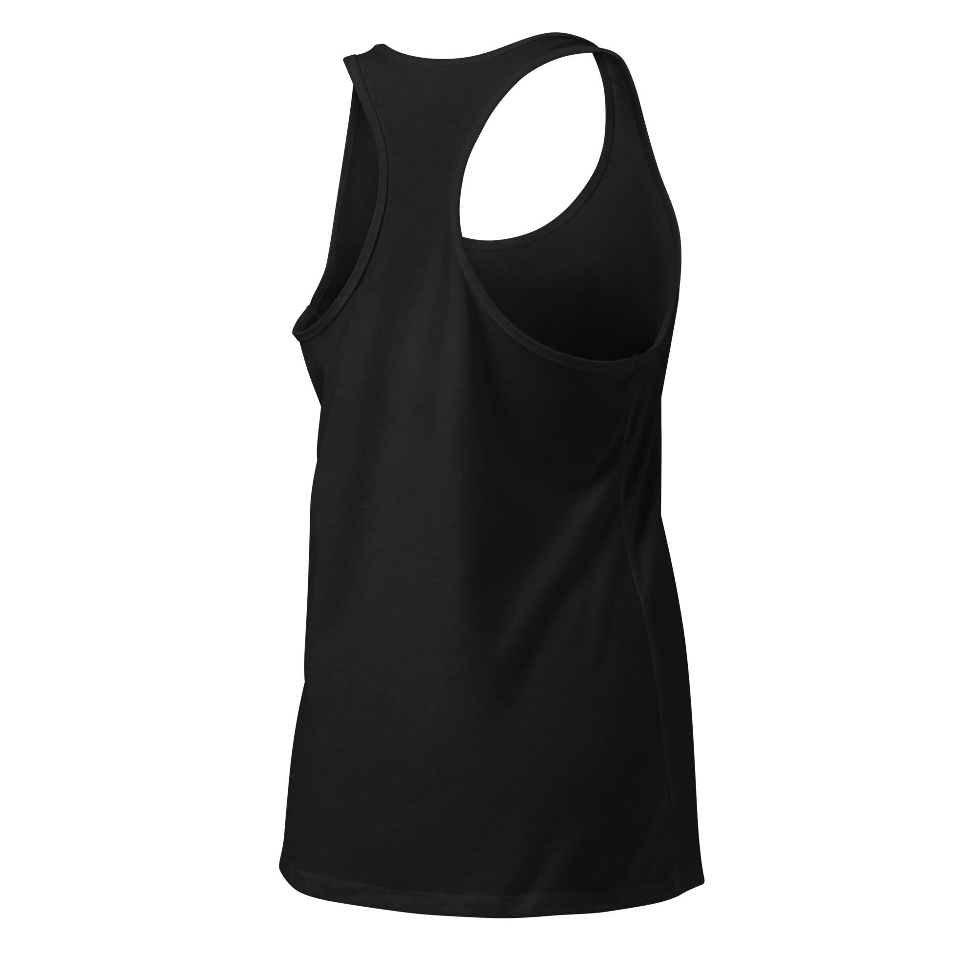 Beach Hair Dont Care Women’s fitted racerback tank top