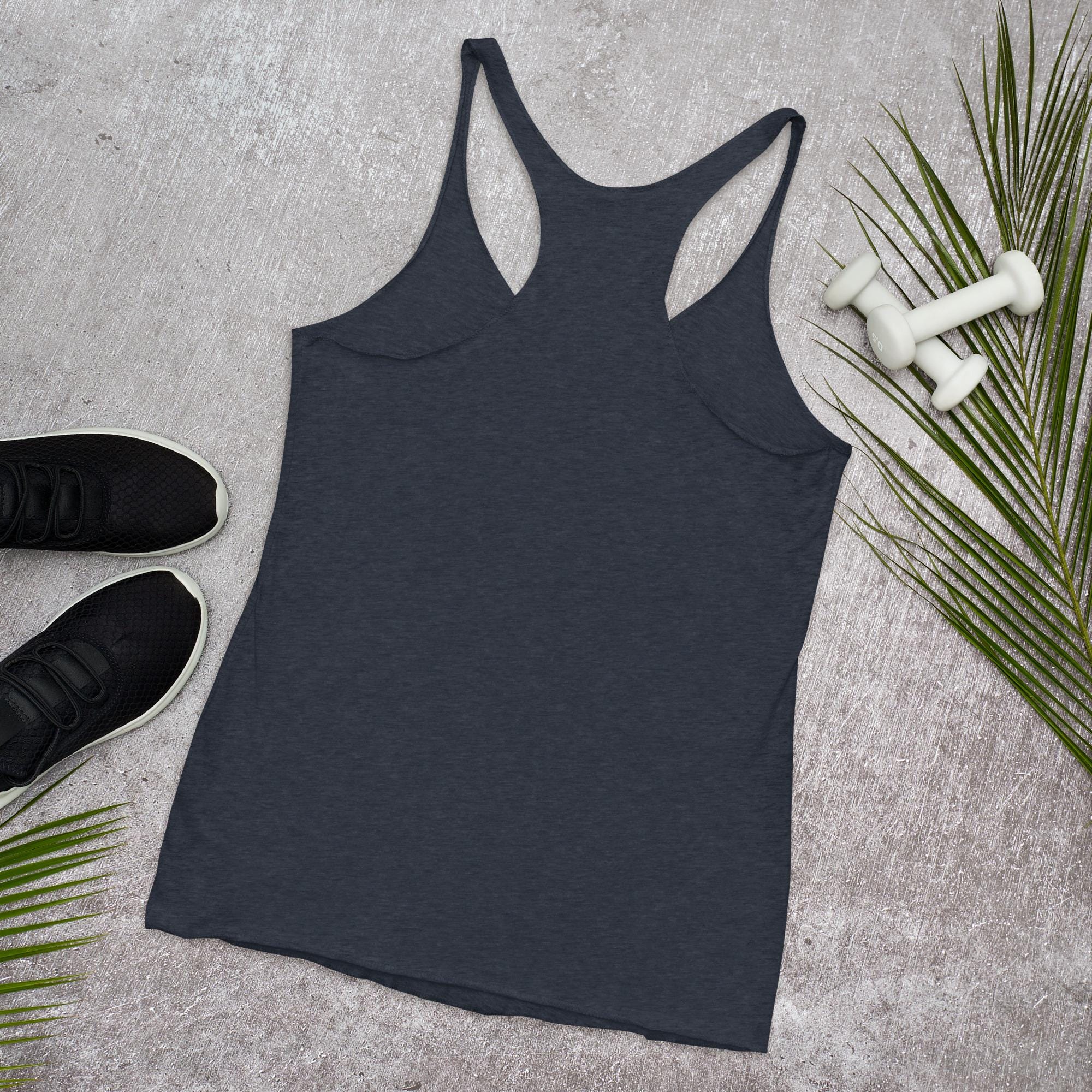 Beach Time Racerback Tank | Coastal Workout Shirt | Ocean Therapy Gym Top