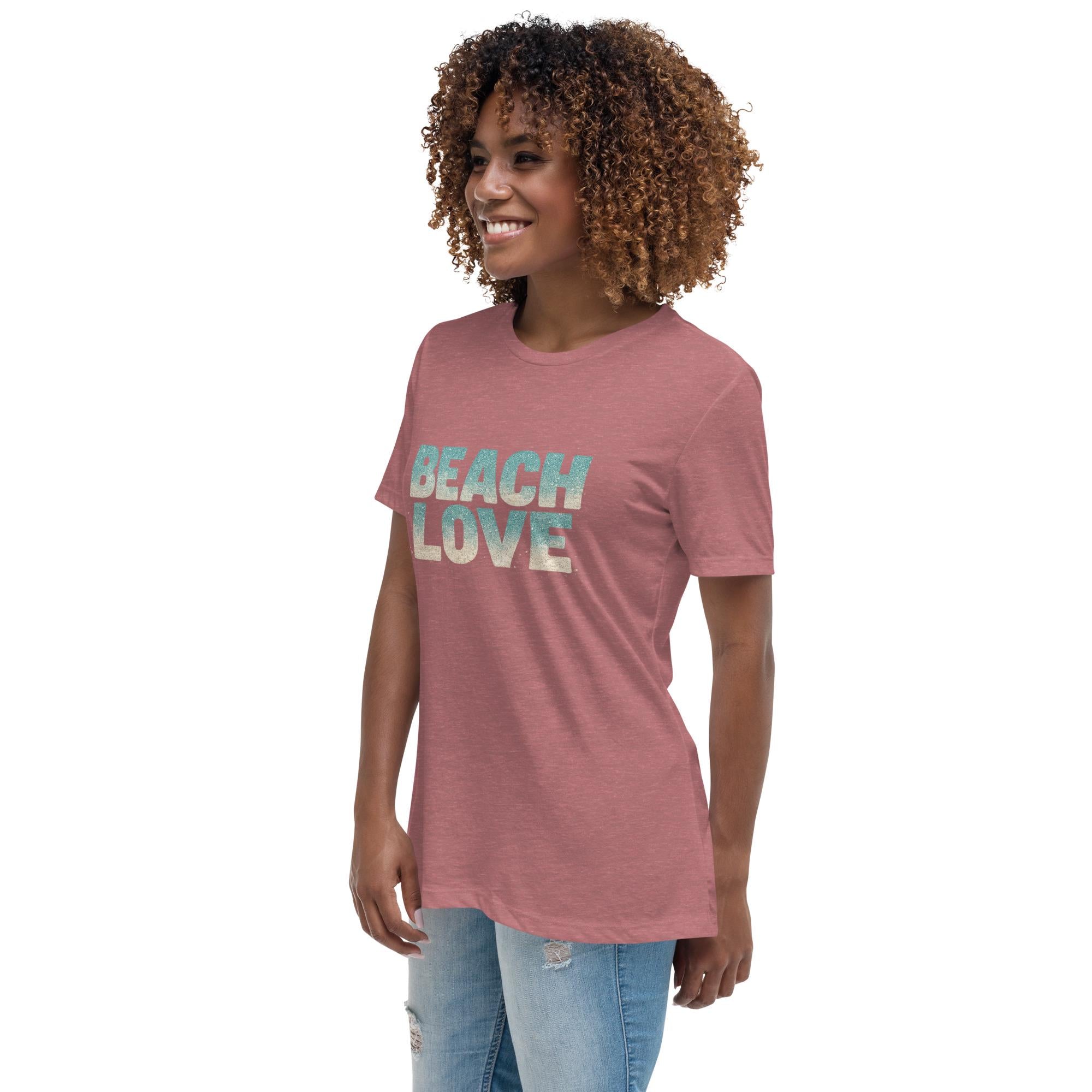 Beach Love white cotton Shirt  | Ocean Lover | Florida Vacation | Summer Outfit