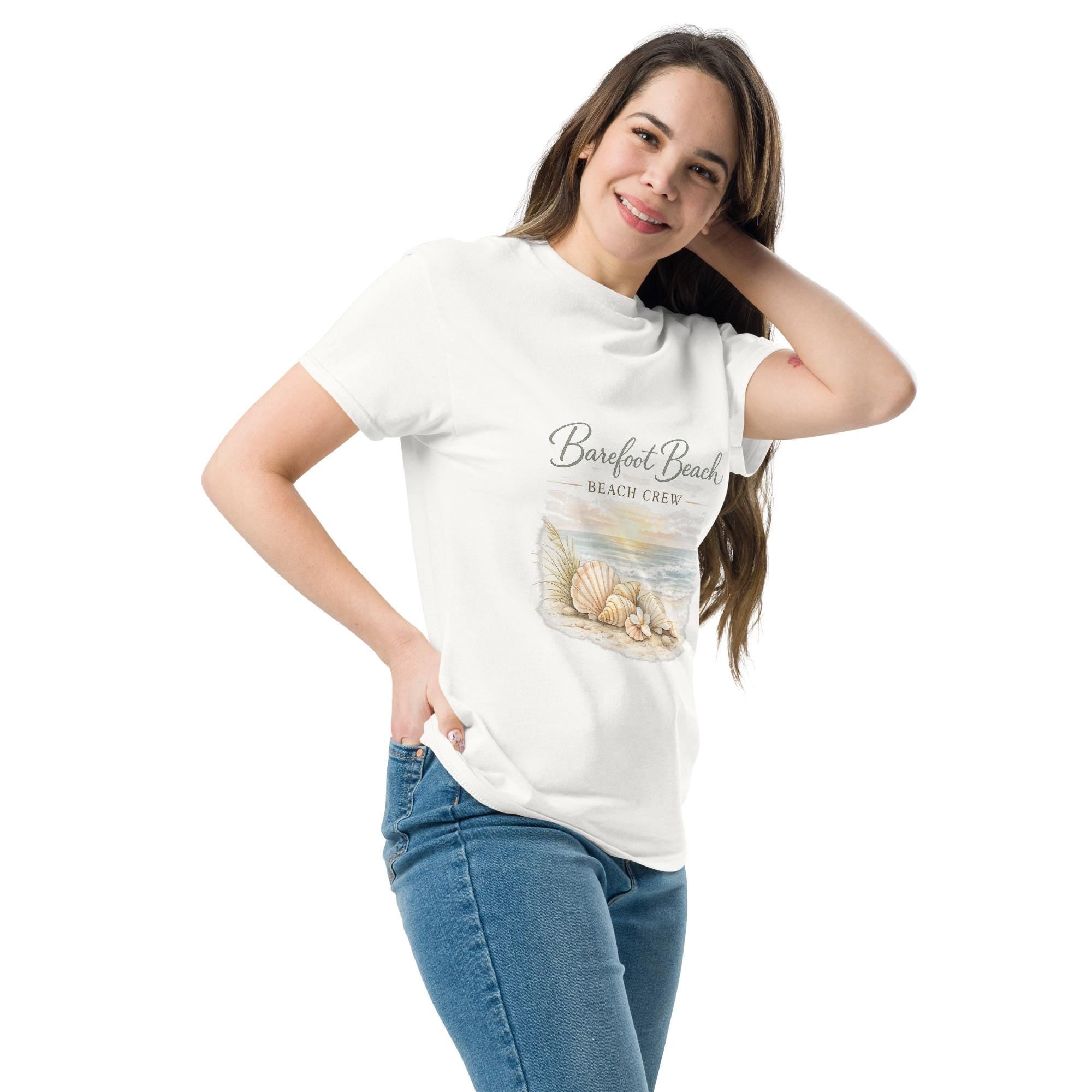 Barefoot Beach  T-Shirt | Bonita Springs Florida Coastal Souvenir