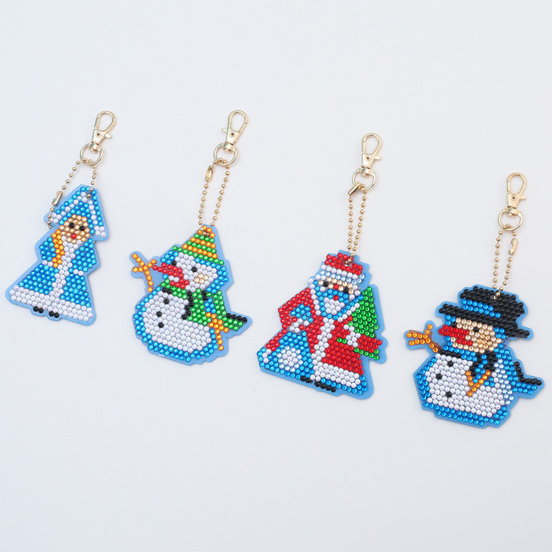 2024 DIY Diamond Painting Keychain - Underwater Animals