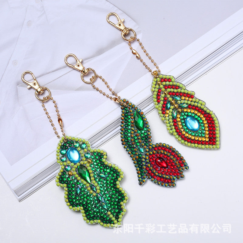 2024 DIY Diamond Painting Keychain - Underwater Animals