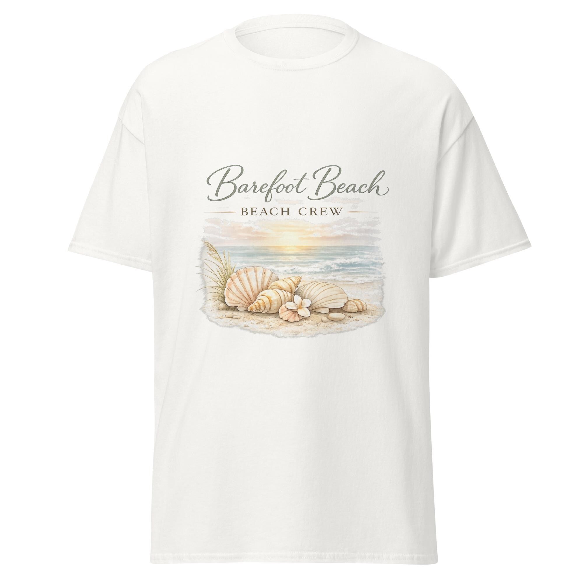 Barefoot Beach  T-Shirt | Bonita Springs Florida Coastal Souvenir
