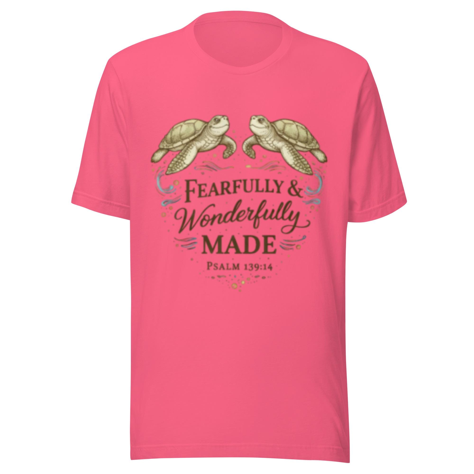 Fearfully & Wonderfully Made | Psalm 139:14 Christian Beach Shirt | Coastal Faith