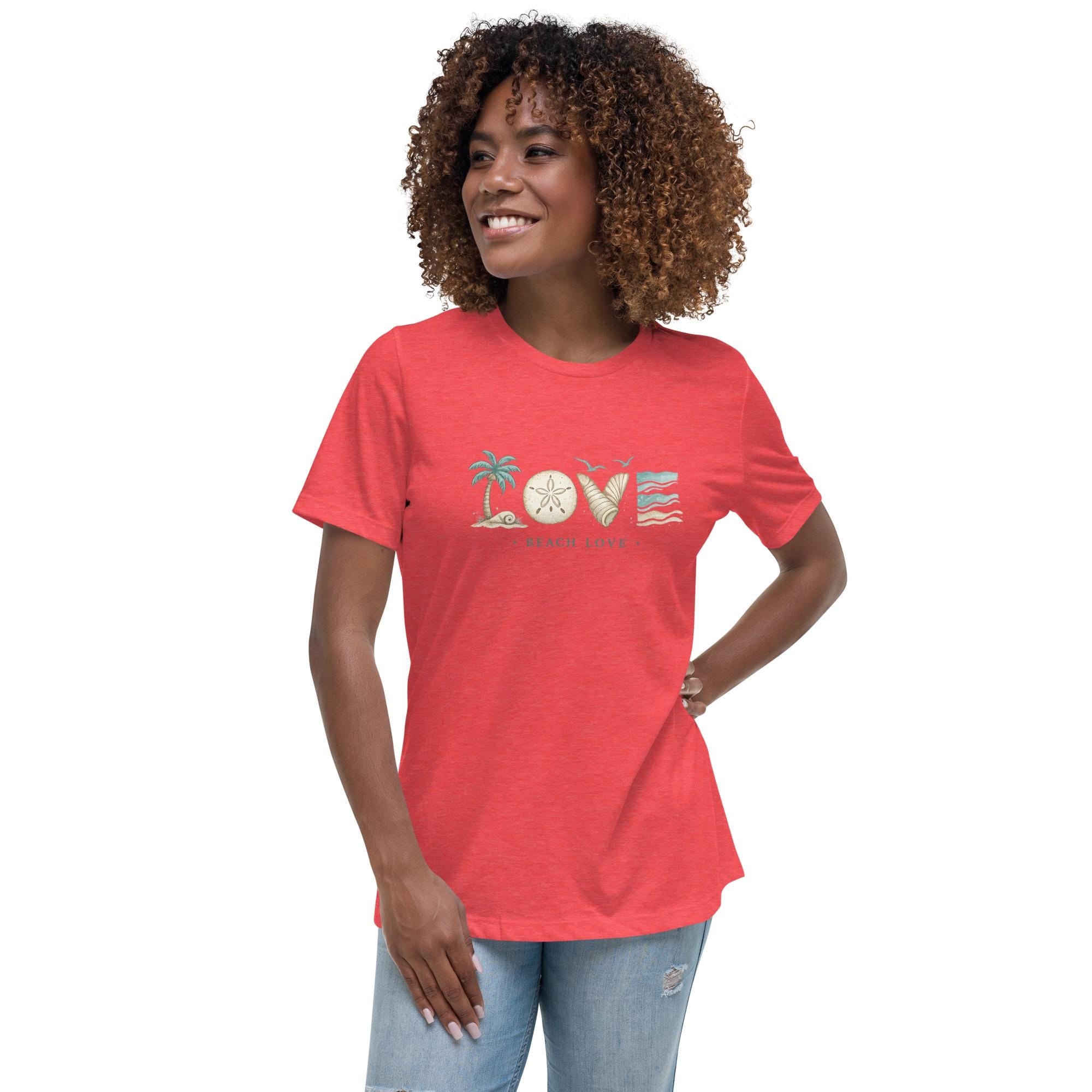Beach Love |  Ocean Lover Graphic Tee | Florida Shirt | Coastal Lifestyle Gift
